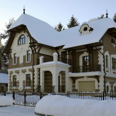 Русская зима в поселке Трувиль Русская зима в Трувиле
