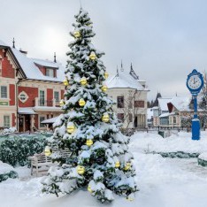 Новогодняя елка в поселке Трувиль Новогодняя елка в КП Трувиль