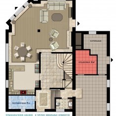 план 1-го этажа